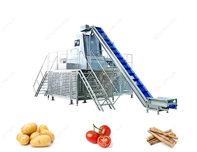 Potato Tomato Steam Peeling Machine