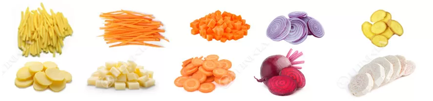 Root Vegetable Cutting Machine material