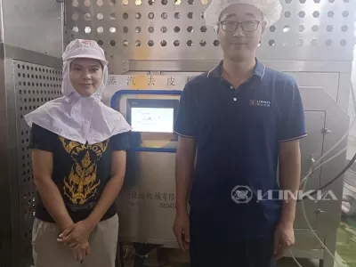 Lonkia Steam Peeler Machine Successfully Shipped to Thailand