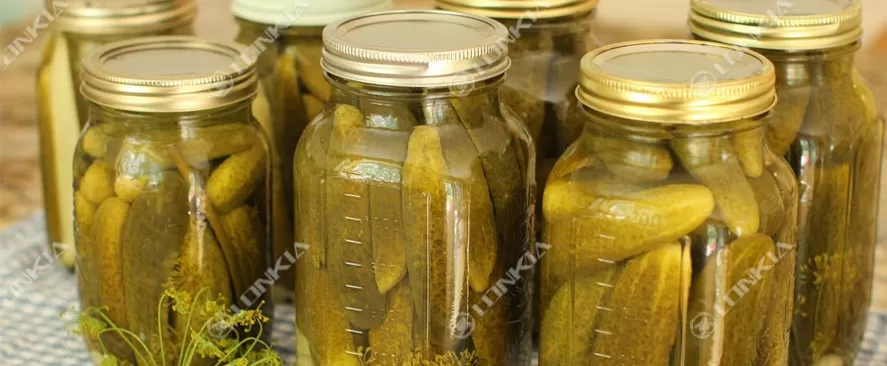 Cucumber Canning Processing Line Flow Chart